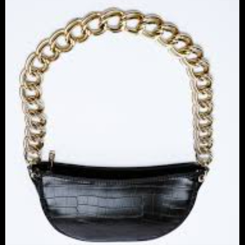 Zara shoulder bag with chain
